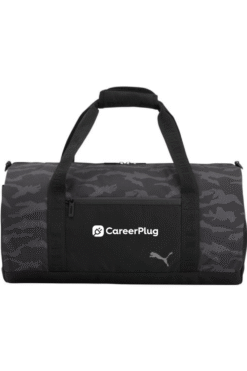 Puma Camo Barrel Duffel